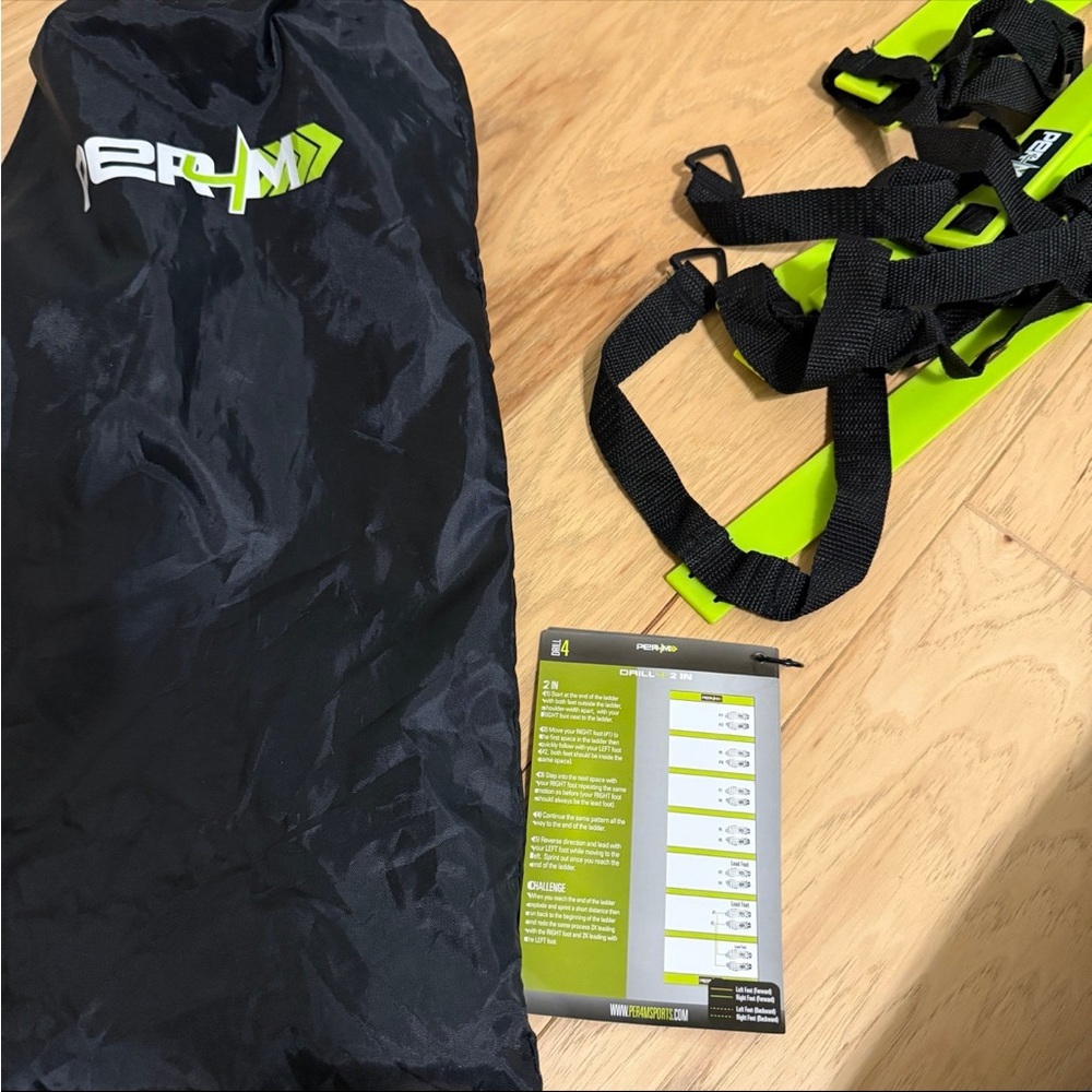Black and Green Fitness Equipment